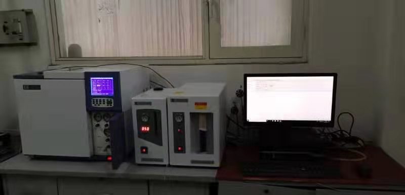 空分制氧微量烃气相色谱仪安装调试中